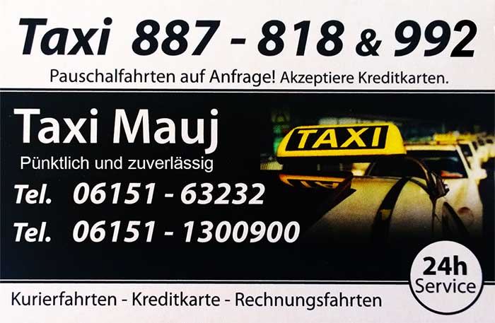 taxi darmstadt